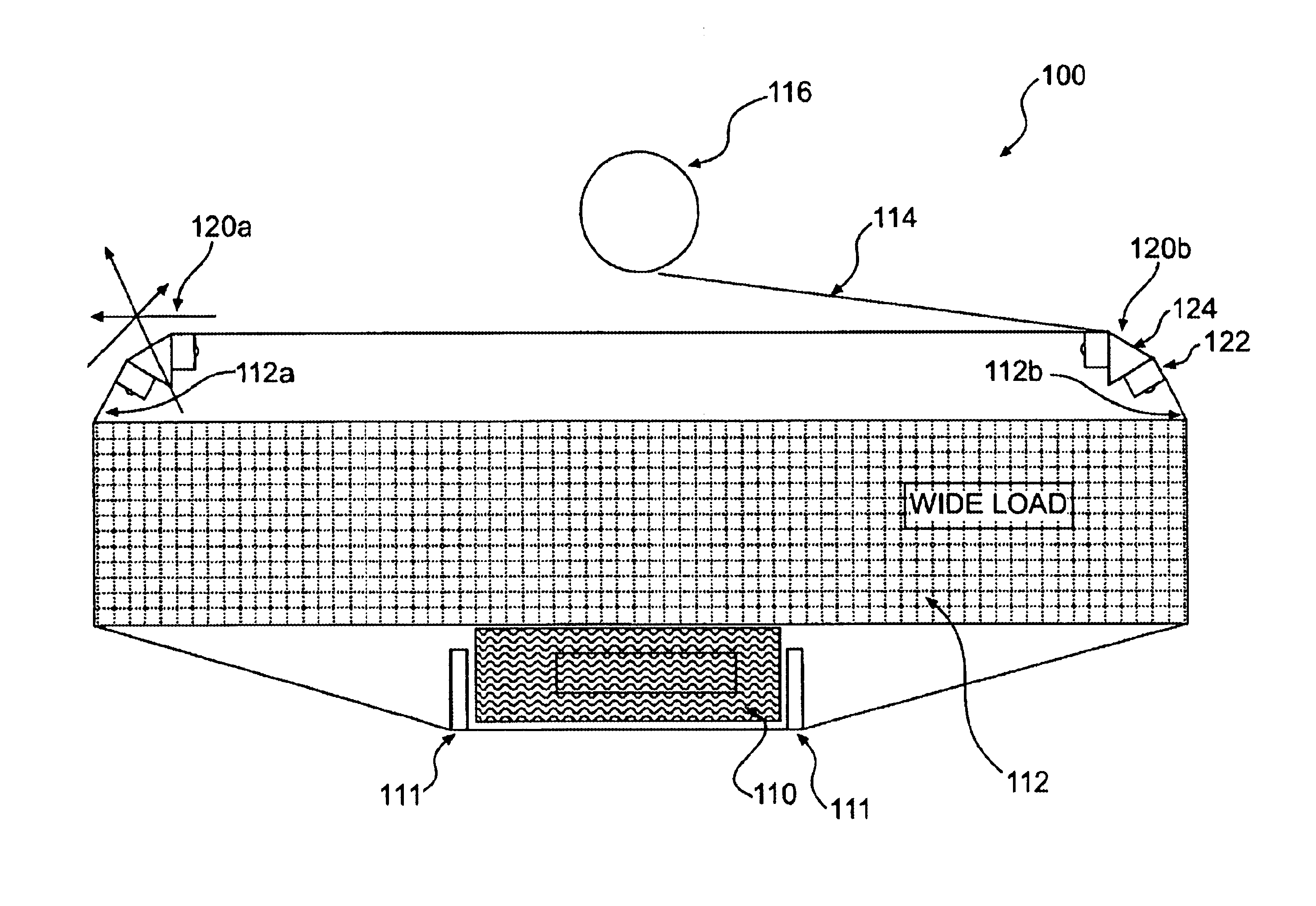 Method and apparatus for wrapping a top and bottom of a load