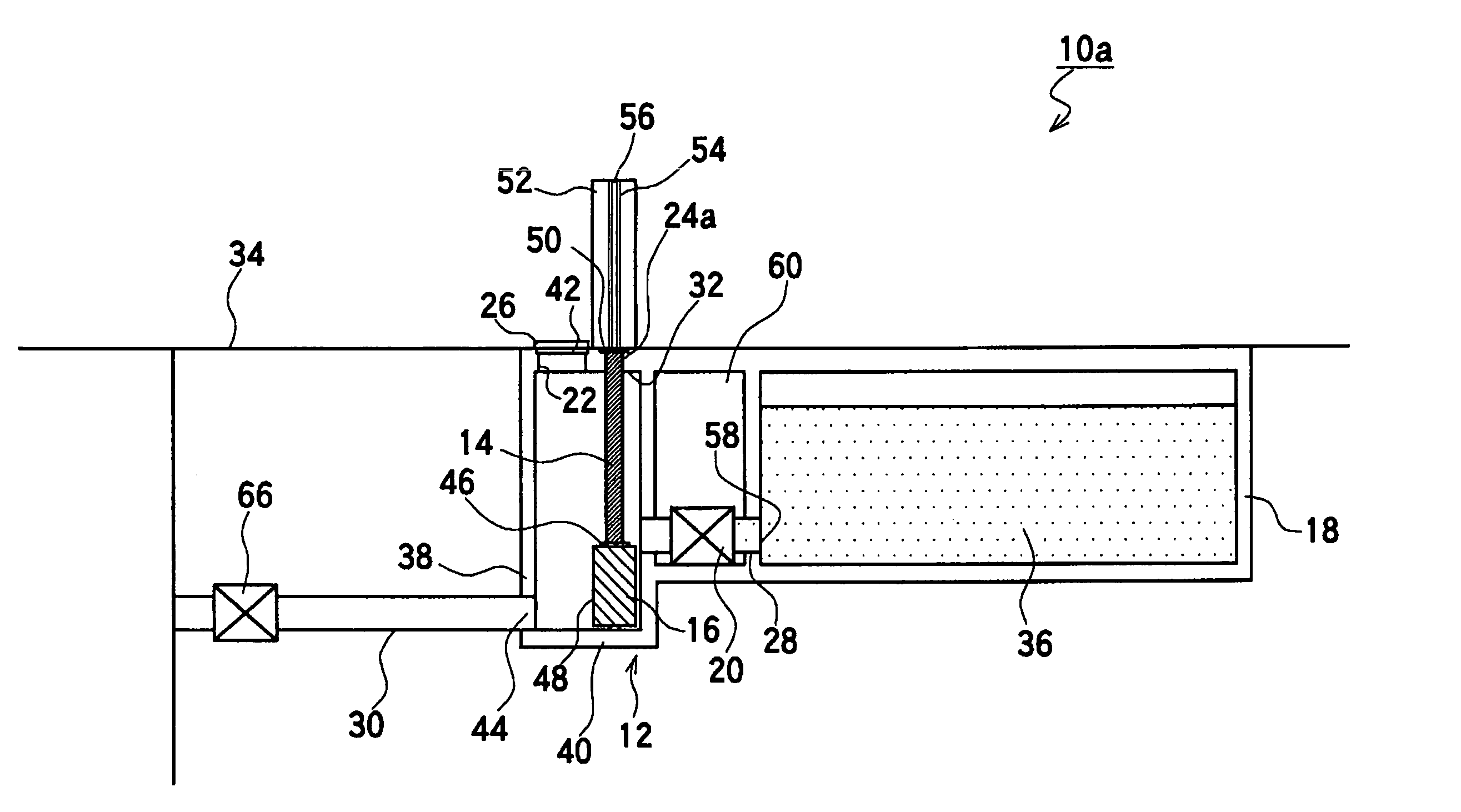 Tide apparatus and tide structure