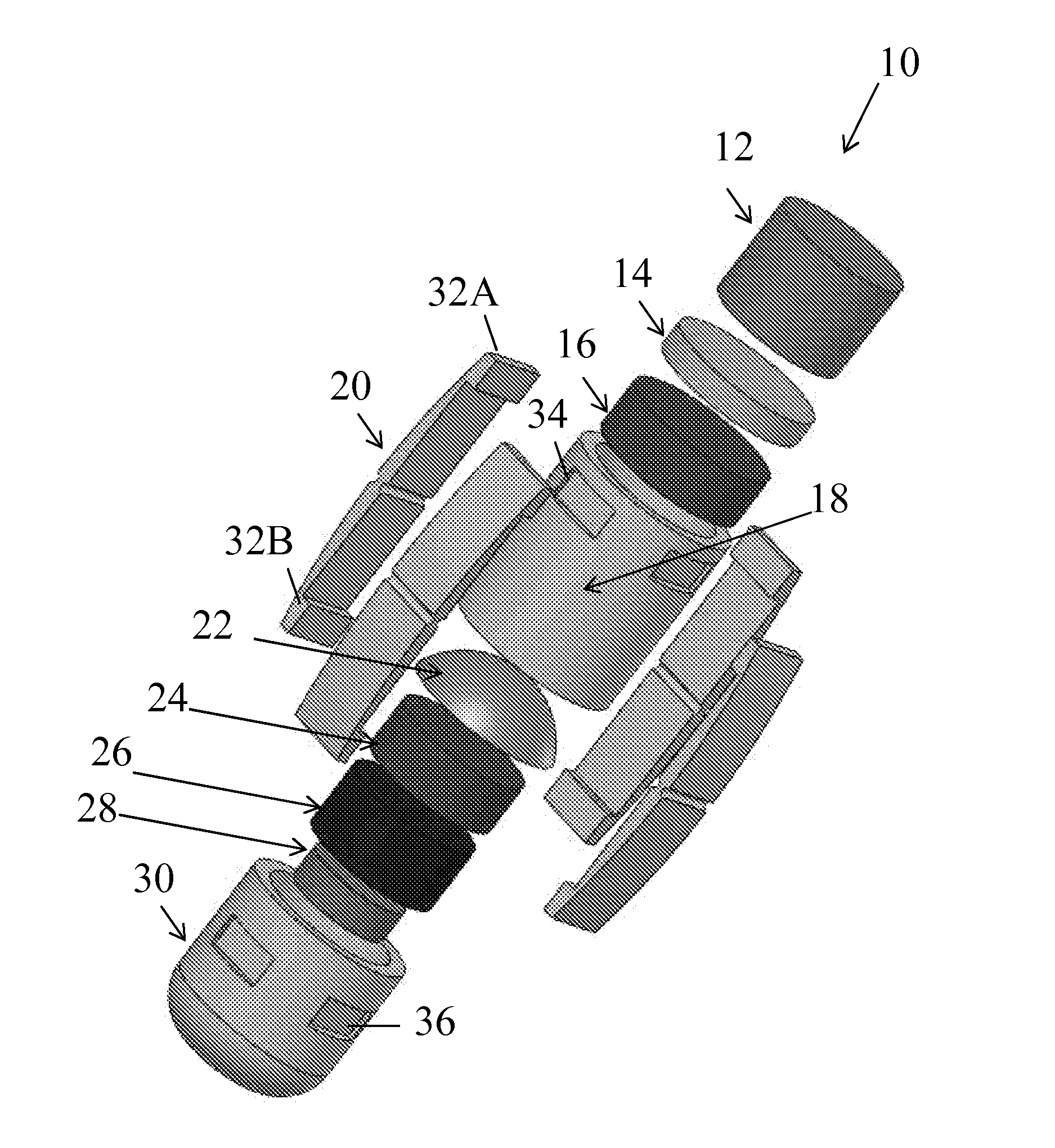 System and method to magnetically actuate a capsule endoscopic robot for diagnosis and treatment