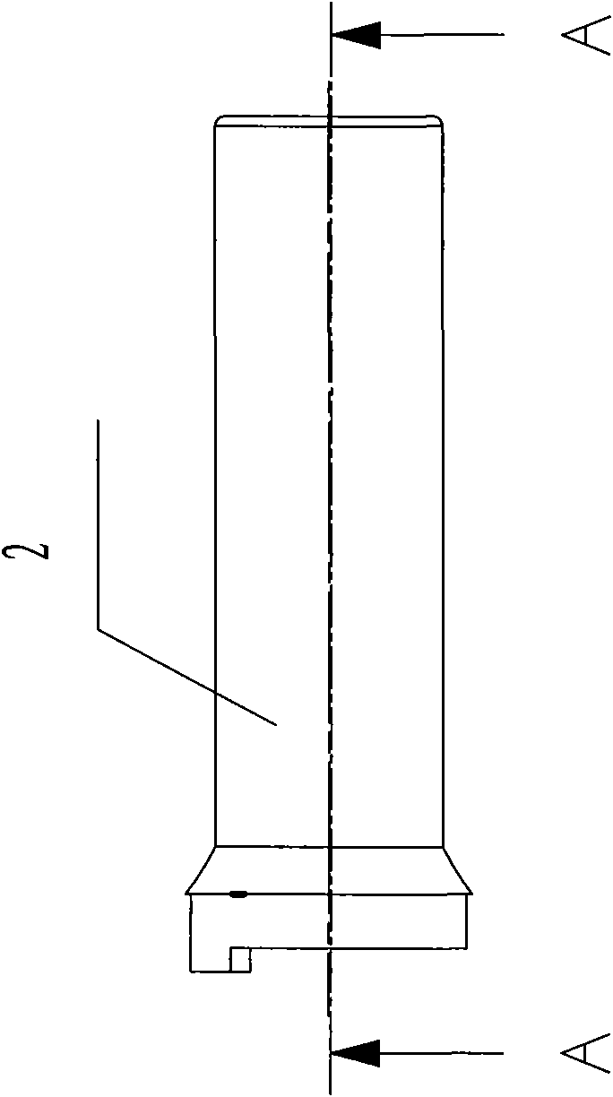 Bi-directional rotary handle and vehicle with same