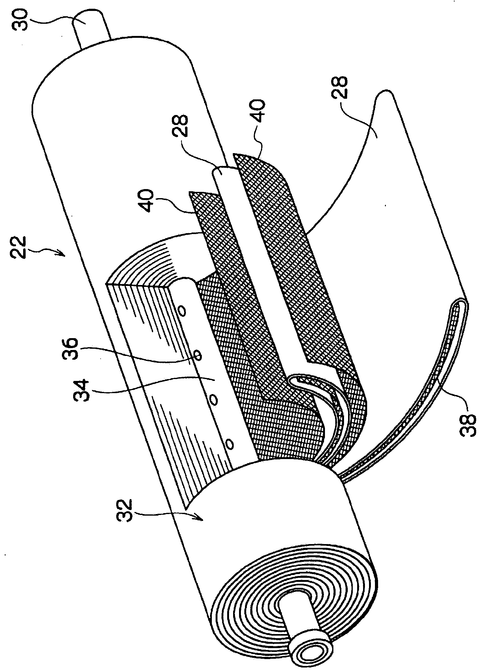 Reverse osmosis treatment device