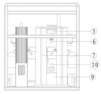 Small intelligentized machine integrating with oxygen production and oxygen compression