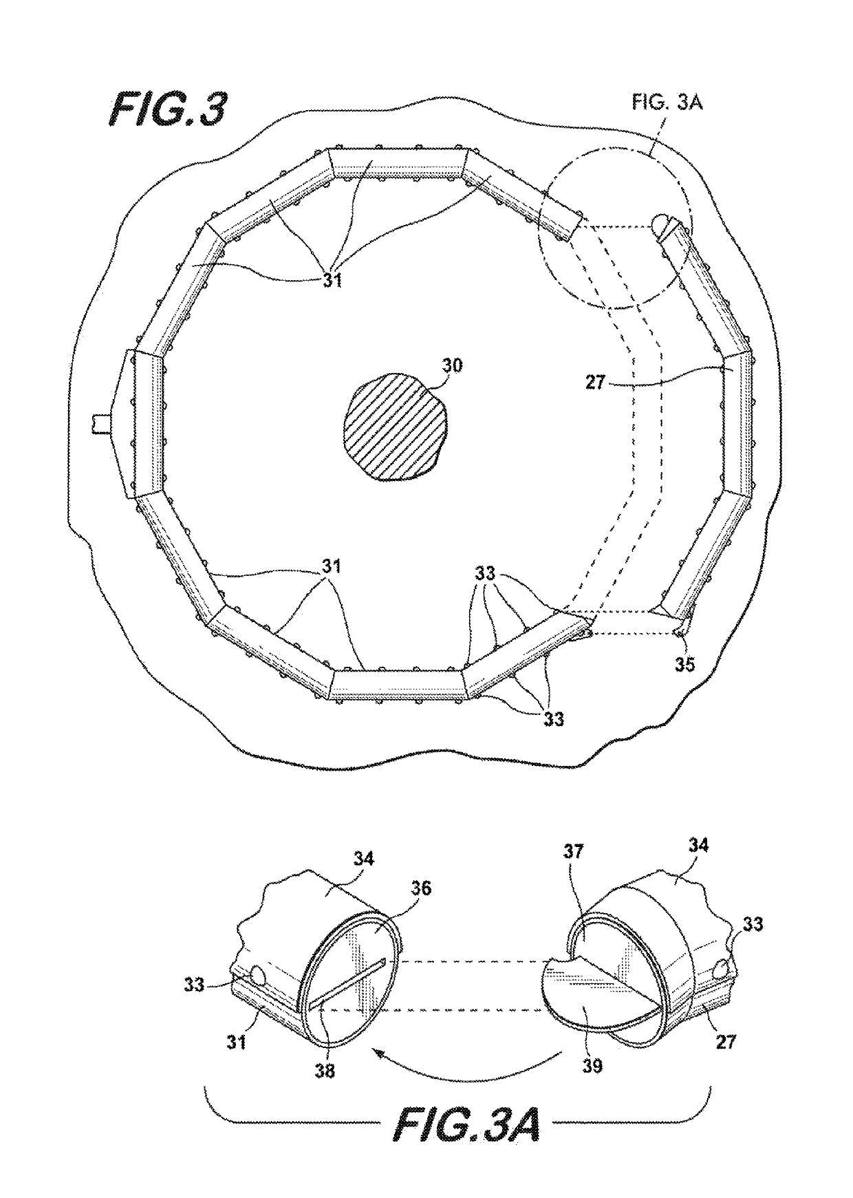 Compression ring for tying tree branches