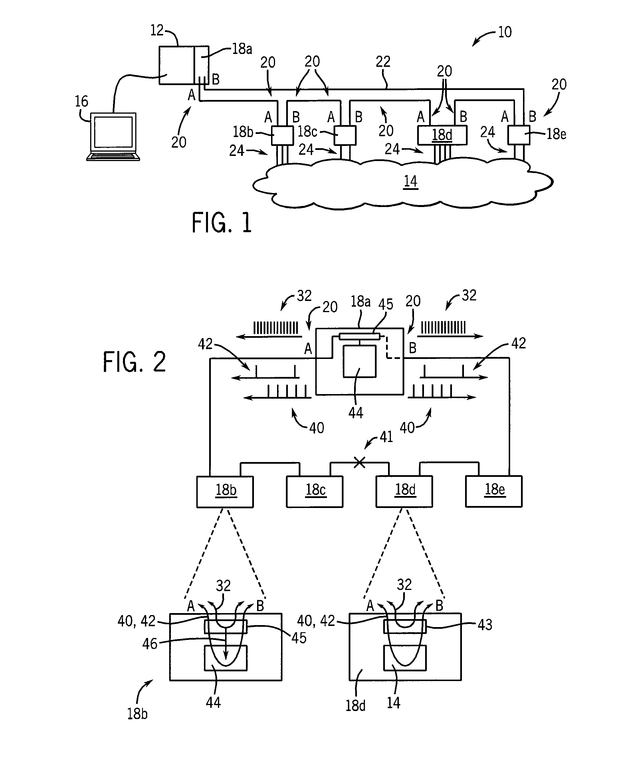 Industrial controller employing the network ring topology