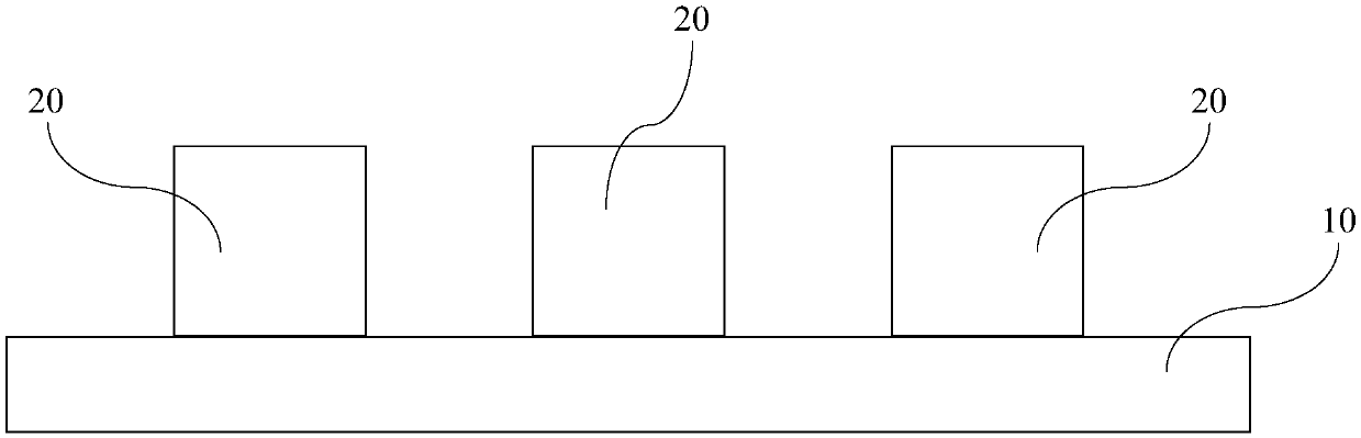 Method and substrate for selective transfer of semiconductor devices