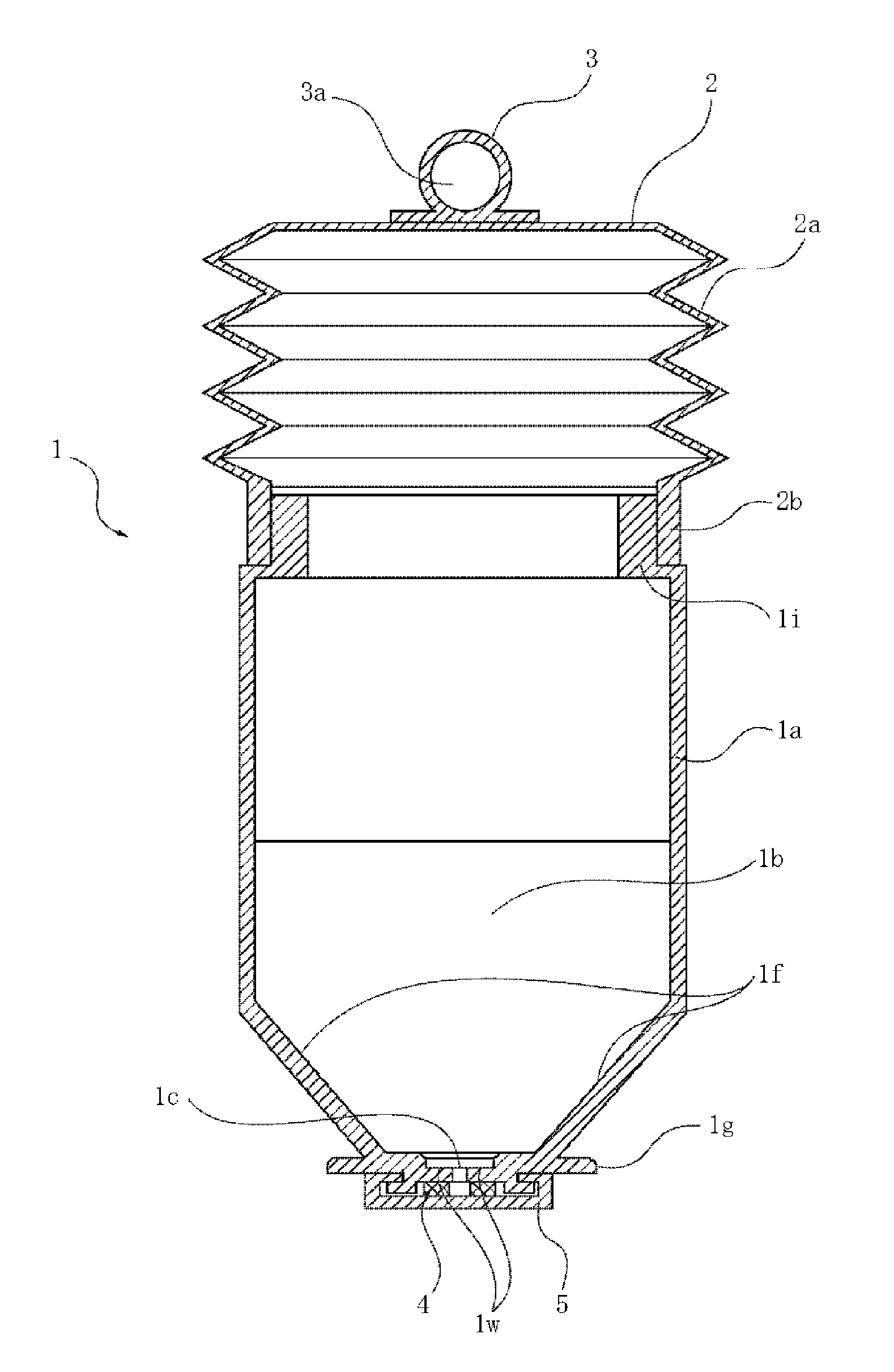 Developer supply container and developer supplying system