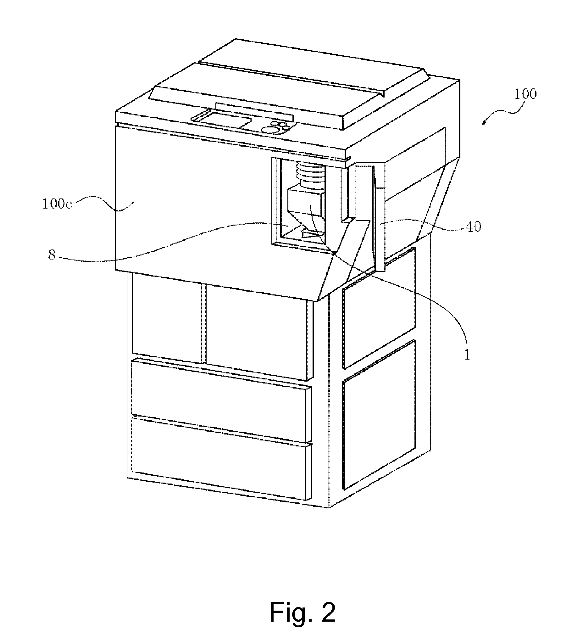 Developer supply container and developer supplying system