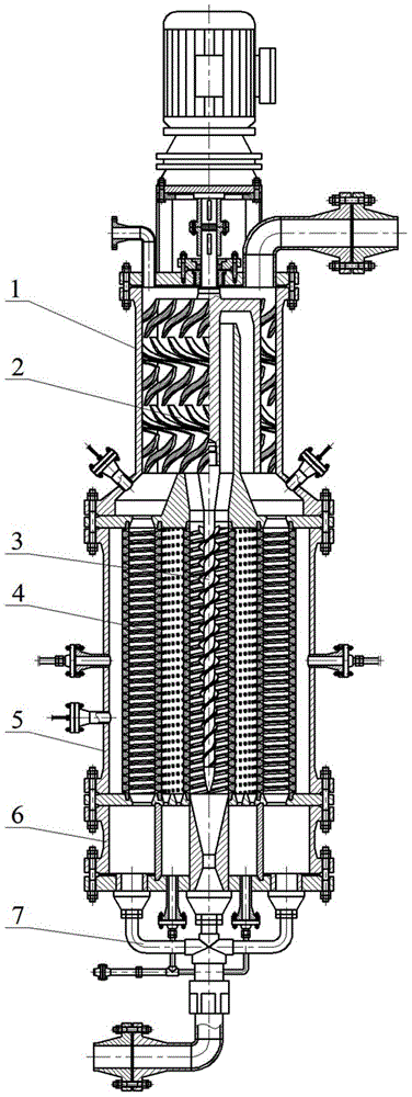 Axial-flow coaxial membrane tube microbubble uniform mixing device