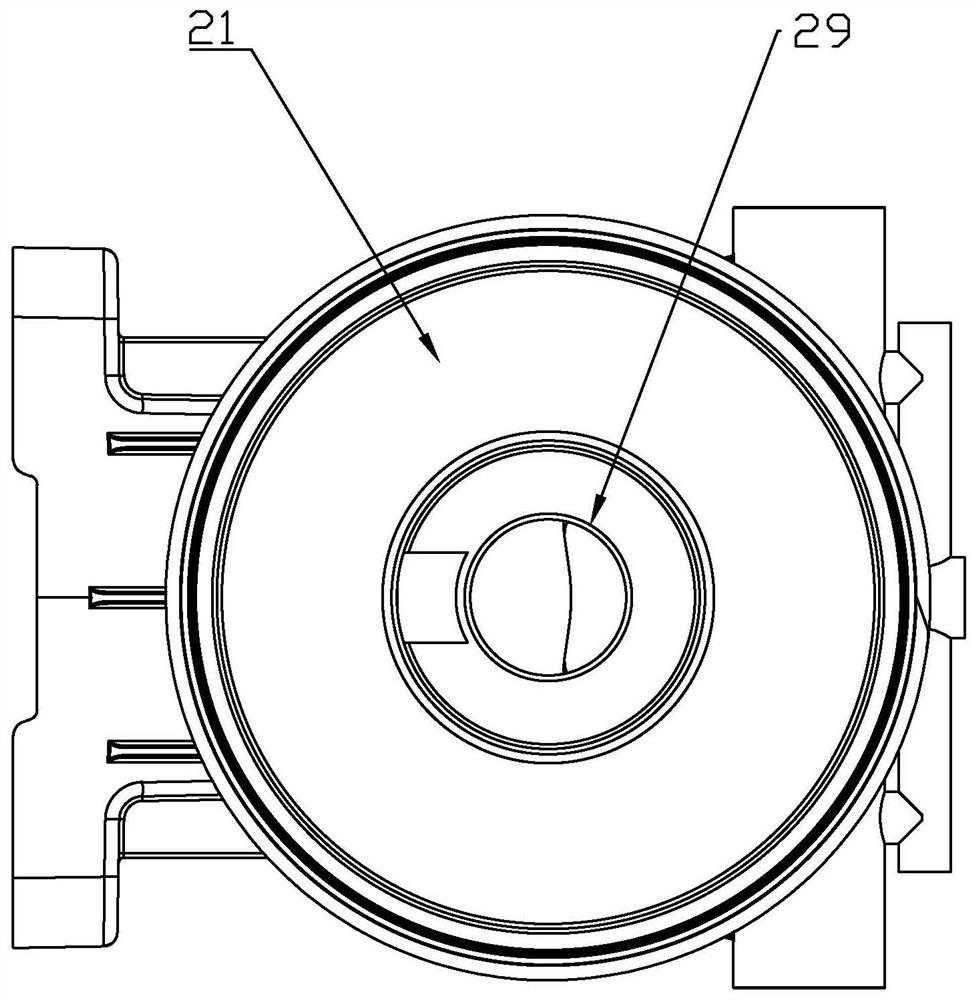Electric pump integrated fuel filter base assembly capable of automatically exhausting