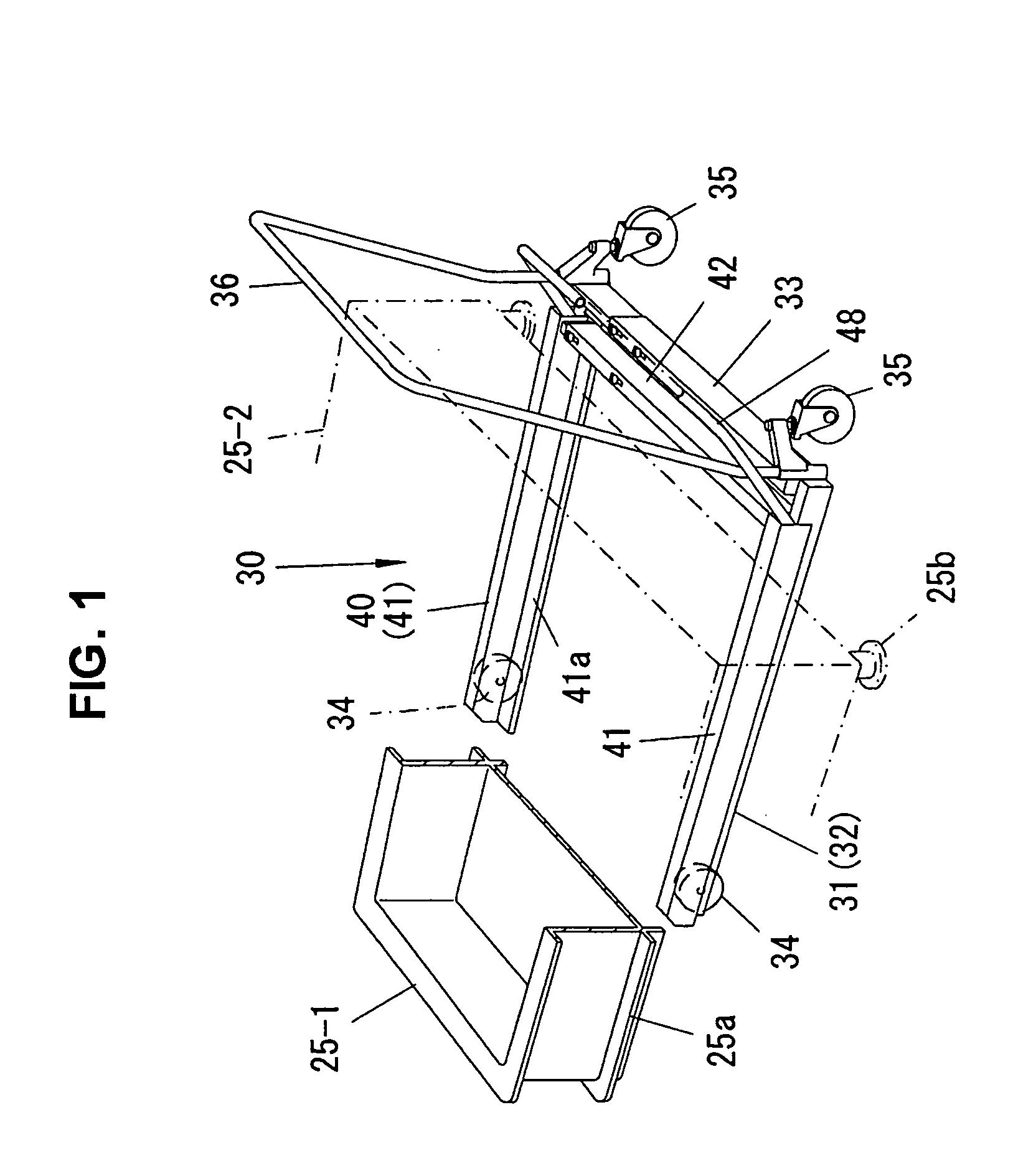 Locking apparatus of truck with hoist