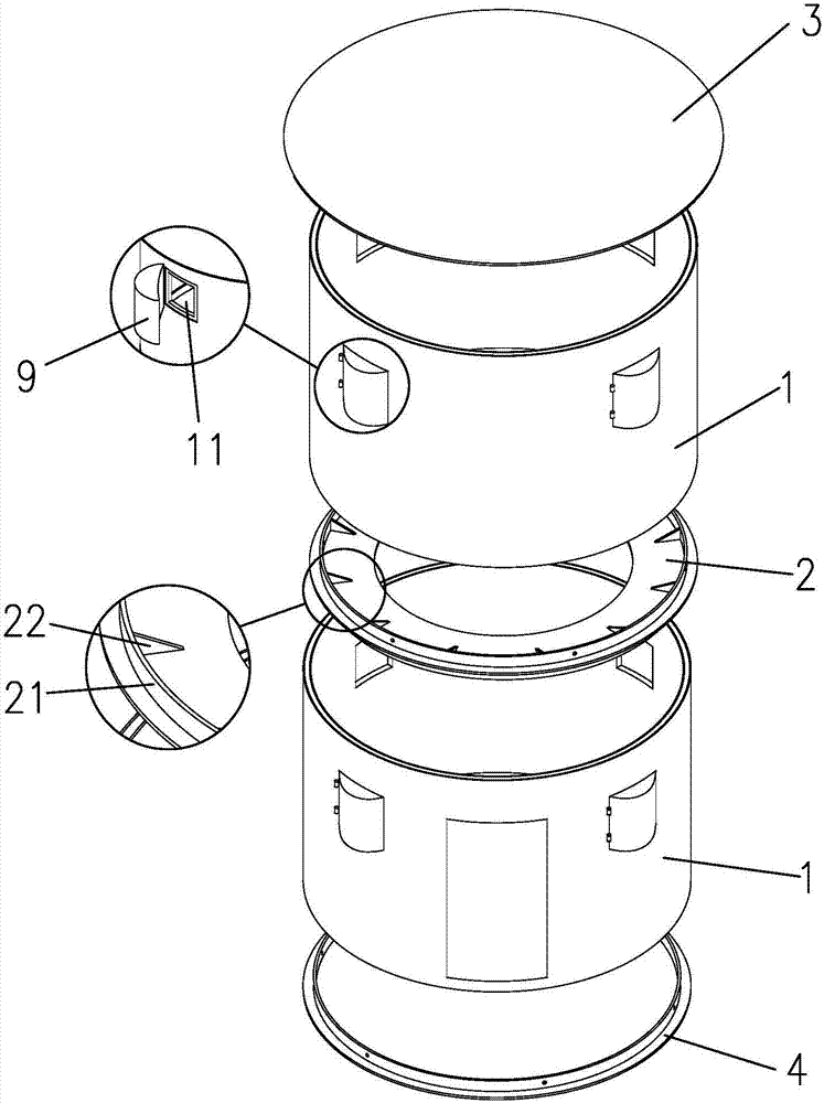 Spliced military pillbox