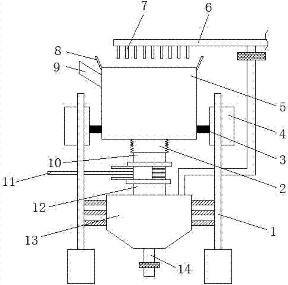 Thickener for producing pure refined cotton pulp