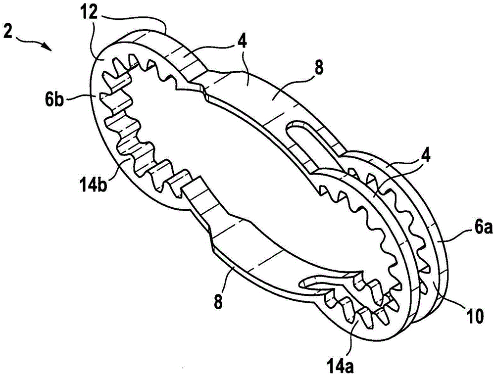 Fixing device and tensioning element, angle clamping sleeve and fixing method for fixing broken ends of bones in fracture