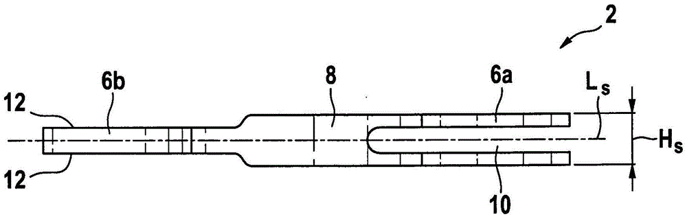 Fixing device and tensioning element, angle clamping sleeve and fixing method for fixing broken ends of bones in fracture