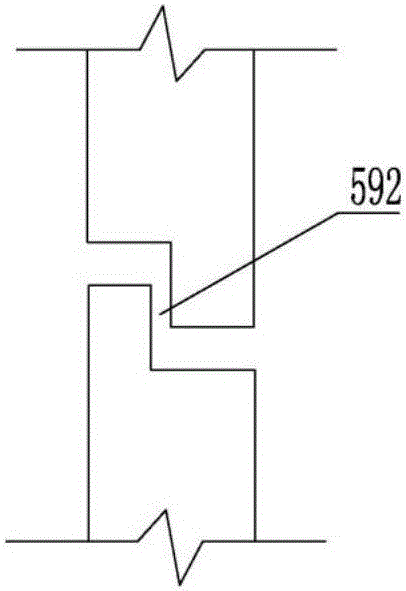 Assembly type cavity prefabricated slab of formwork-erecting-free cast-in-situ cavity floor system