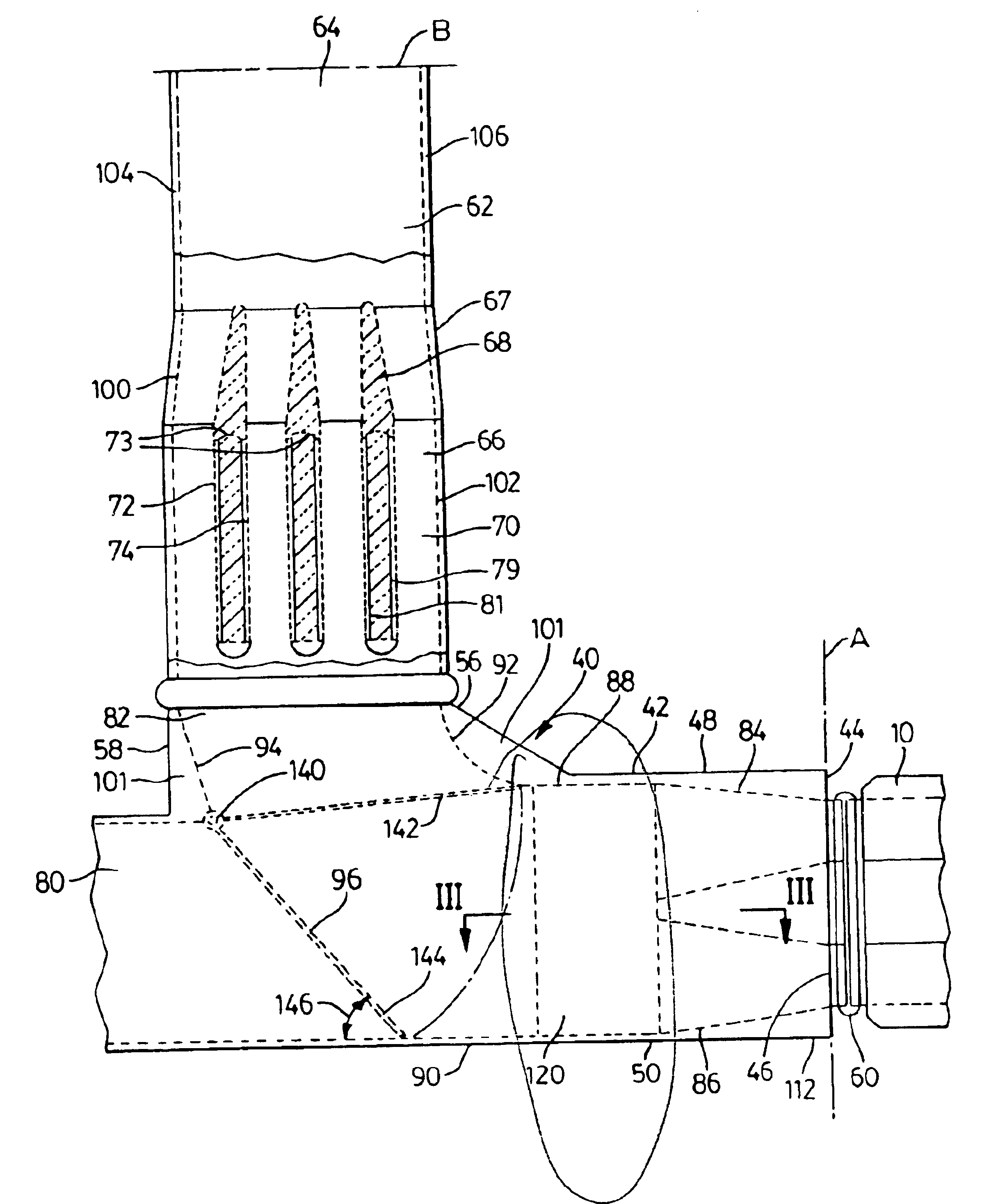 Outlet silencer and heat recovery structures for gas turbine