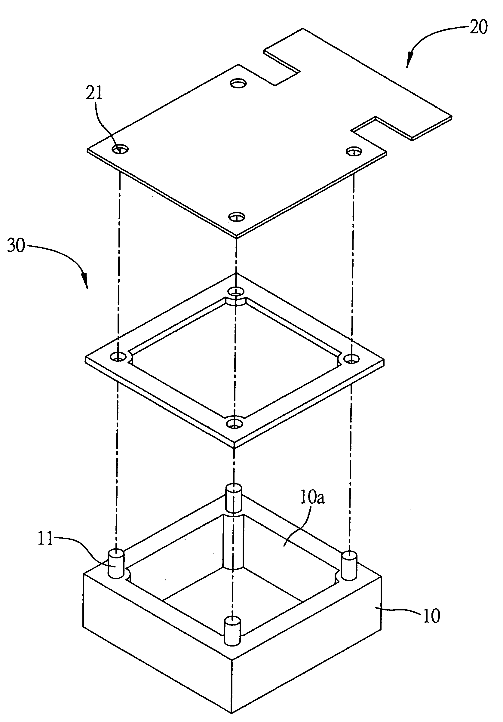 Digital image capturing module assembly and method of fabricating the same
