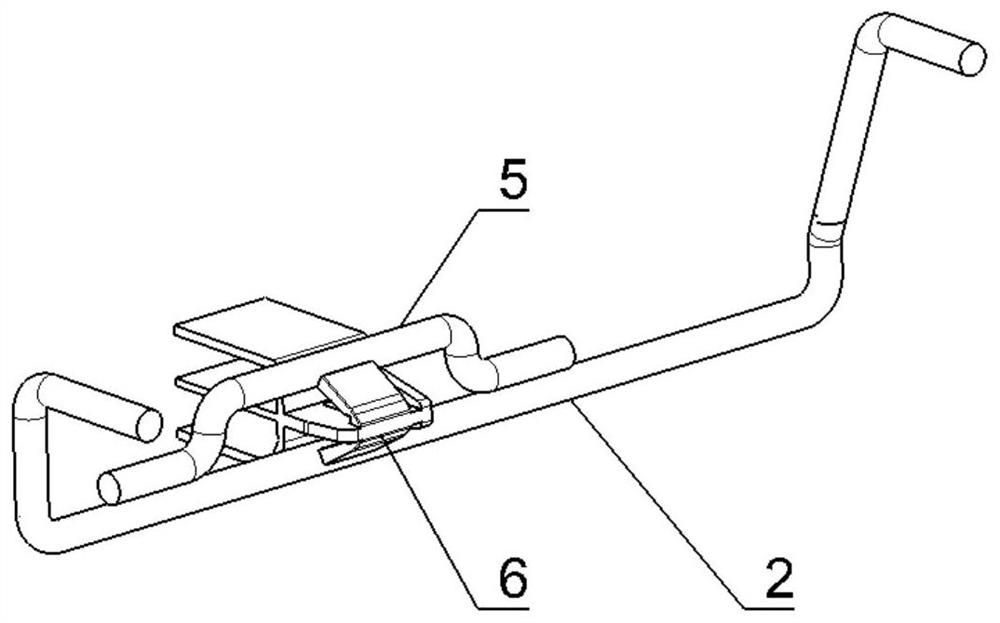 An installation structure of a plastic trim part of a car seat