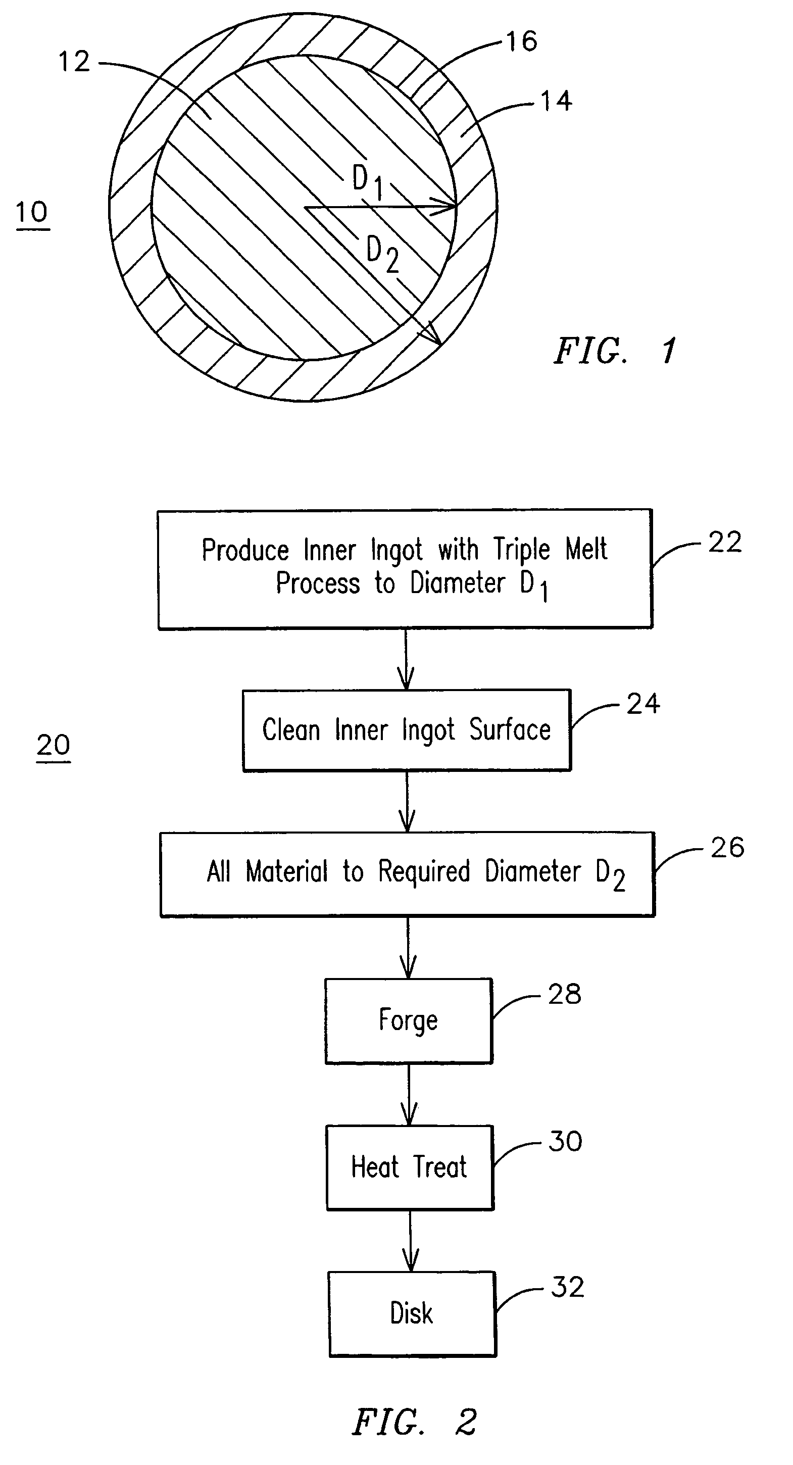 Method of manufacturing a rotating apparatus disk