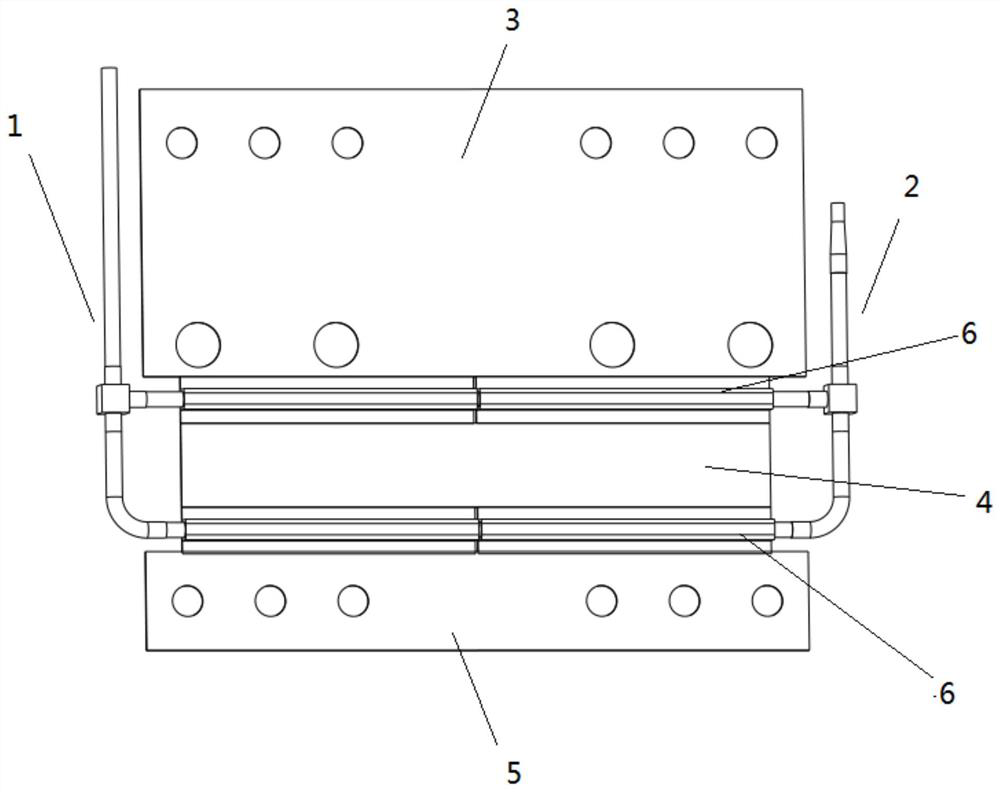 Thermonuclear fusion reactor superconducting coil heat shielding component and preparation method thereof