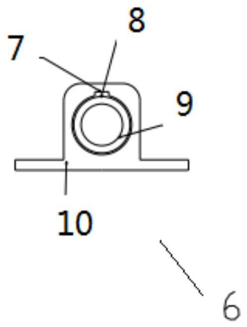 Thermonuclear fusion reactor superconducting coil heat shielding component and preparation method thereof