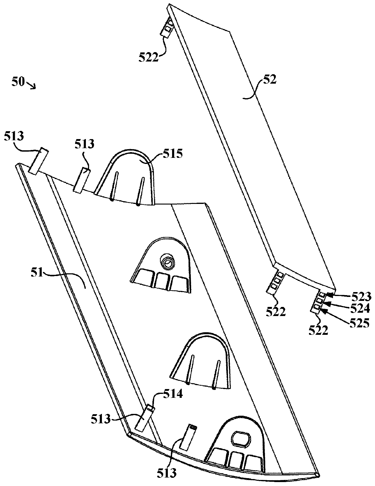 Air guide plate and air conditioner comprising same