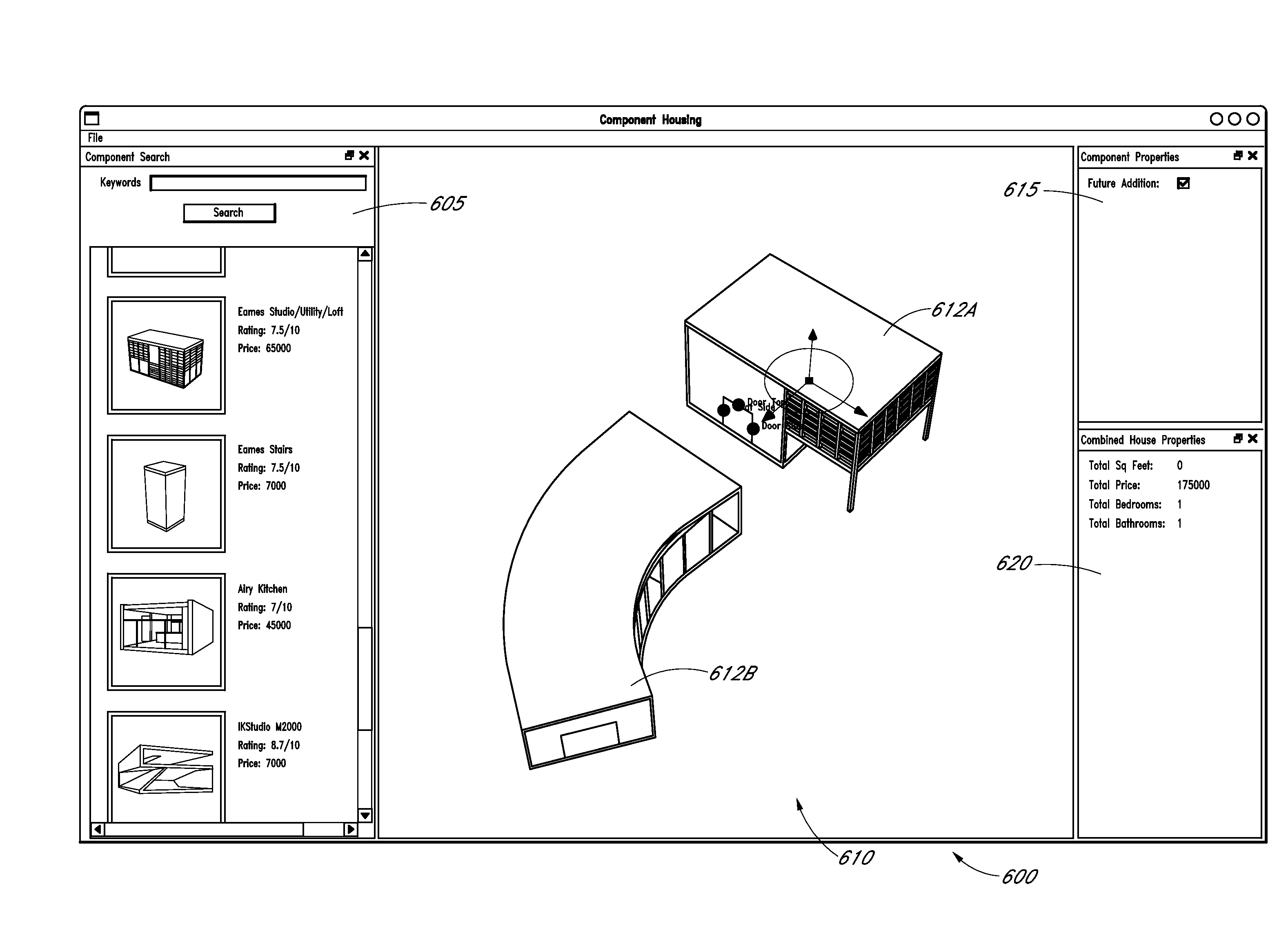 Systems and methods for component-based architecture design