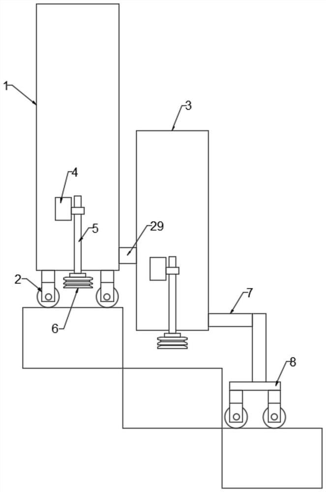 A Stable Climbing and Walking Stair Cleaning Robot