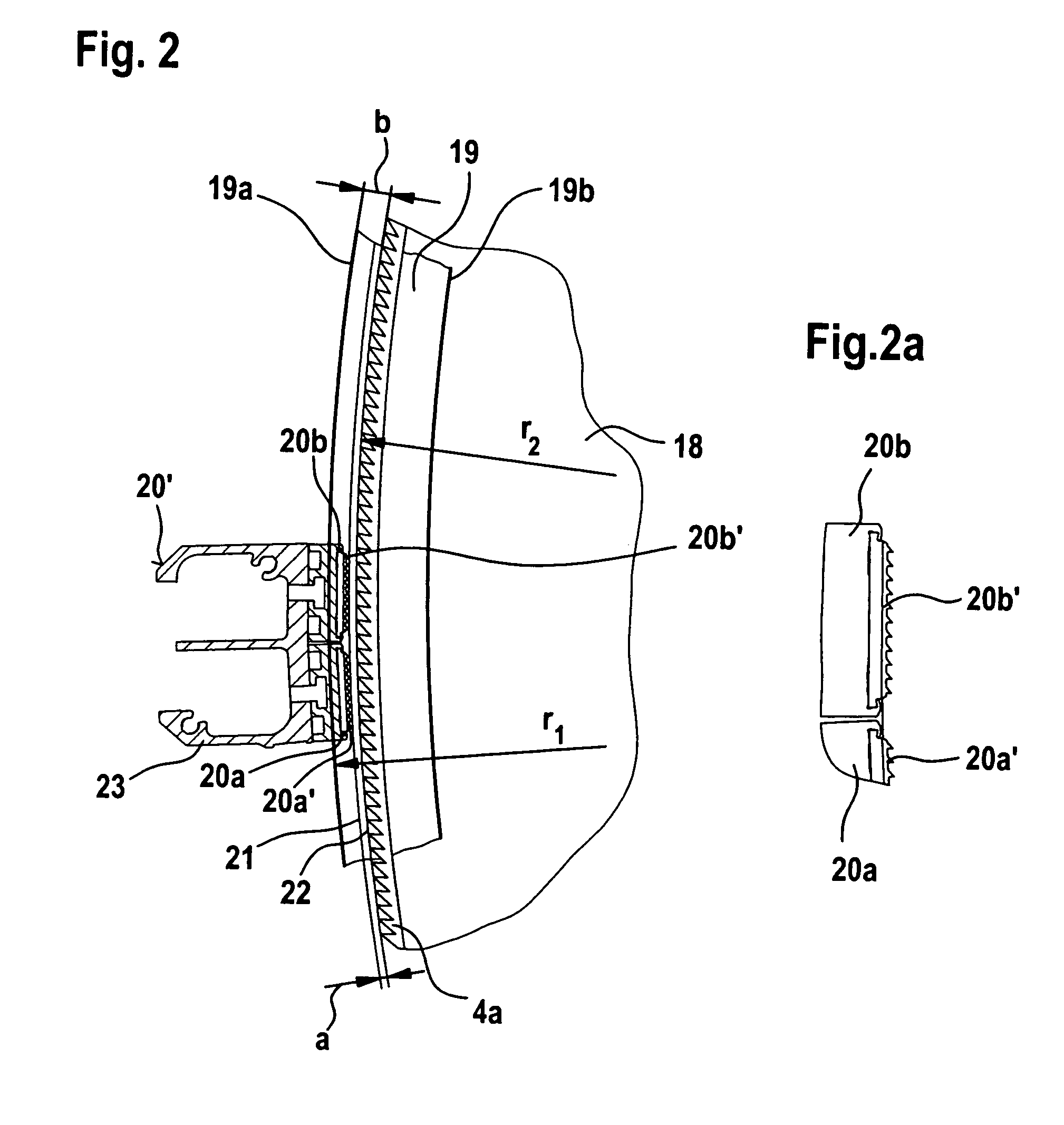 Apparatus at a flat card for cotton, synthetic fibers or the like, having a carding element