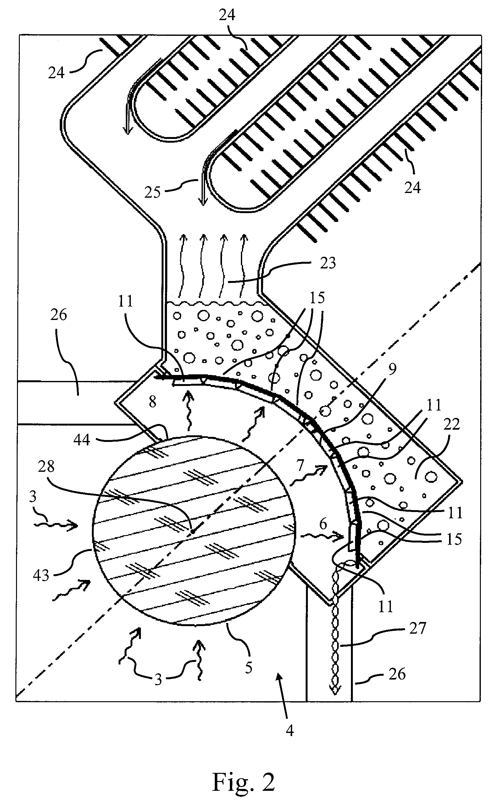 Photovoltaic generator with a spherical imaging lens for use with a paraboloidal solar reflector