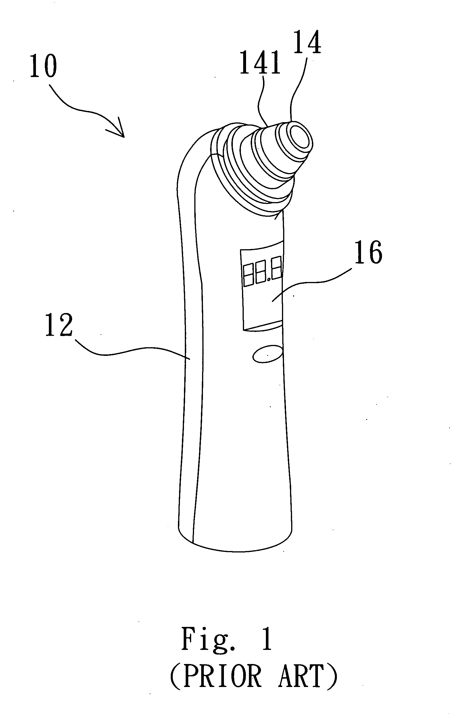 Infrared thermometer and detecting head component thereof