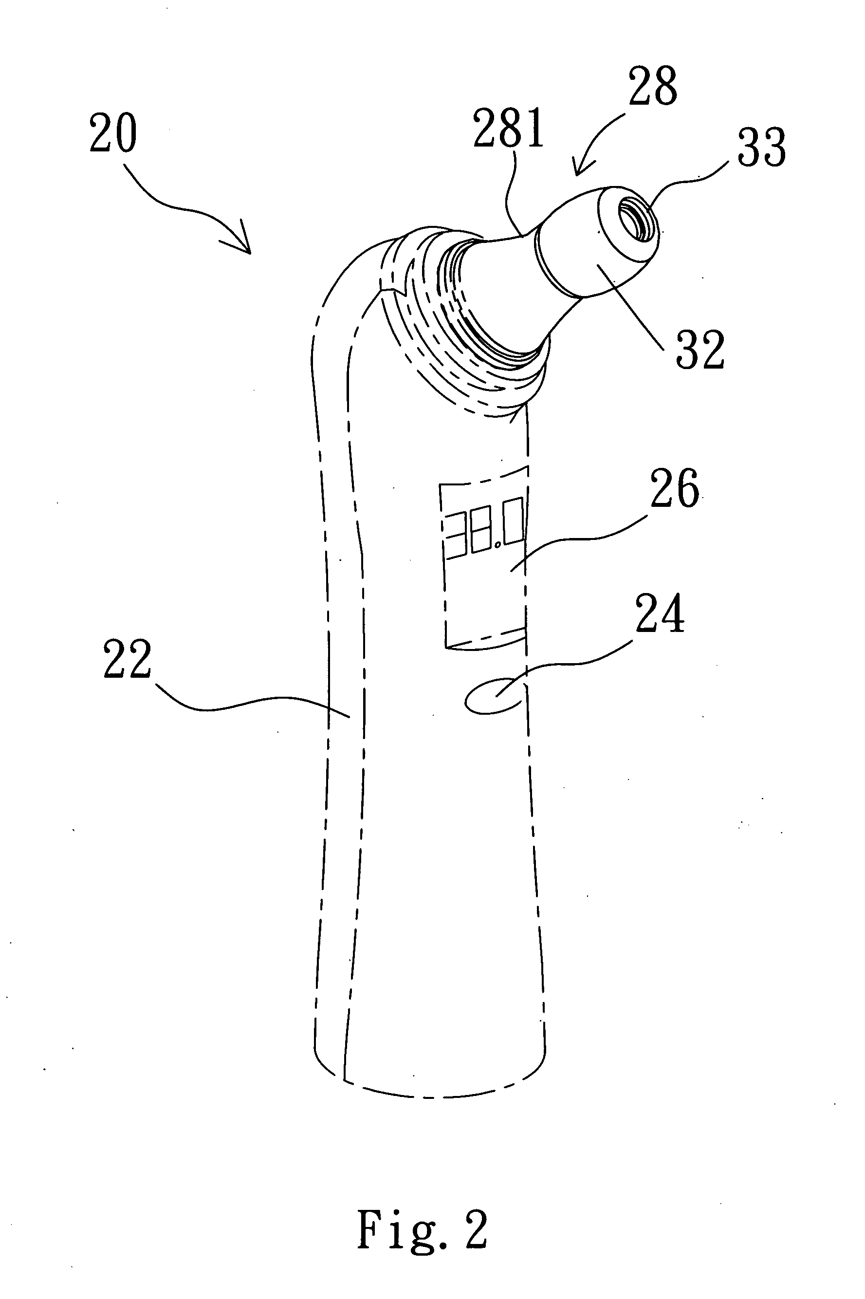 Infrared thermometer and detecting head component thereof