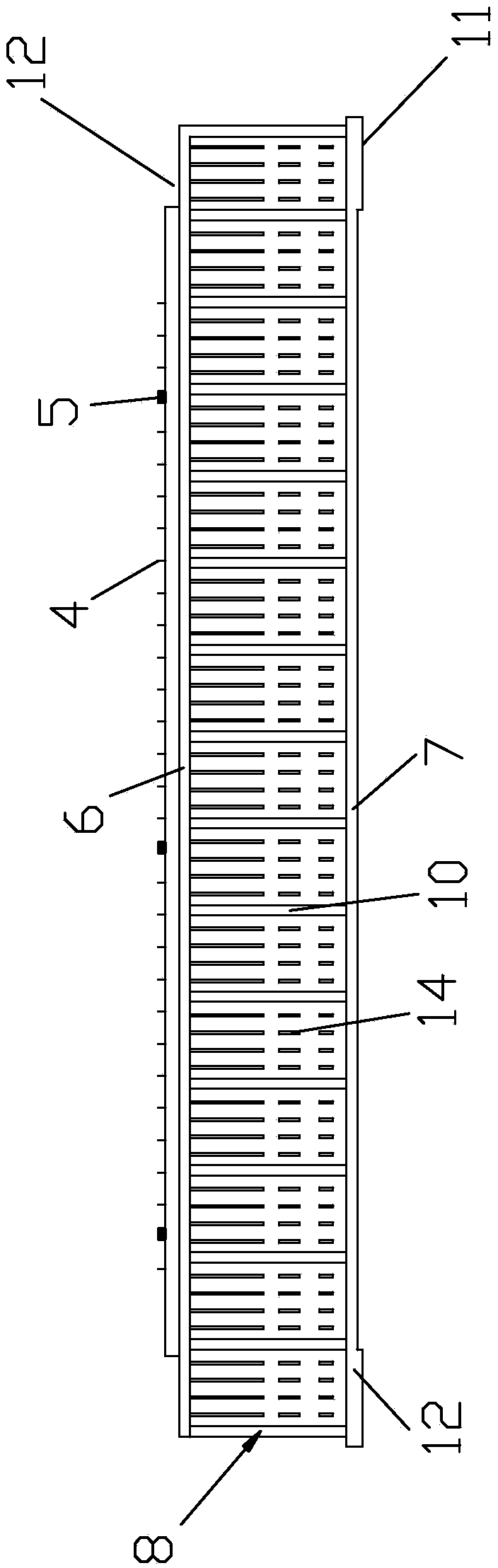 Simple and convenient checker cocooning frame tool for industrial production and cultivation method thereof