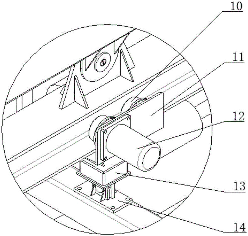 Stone slab gantry type automatic loading and unloading device and method