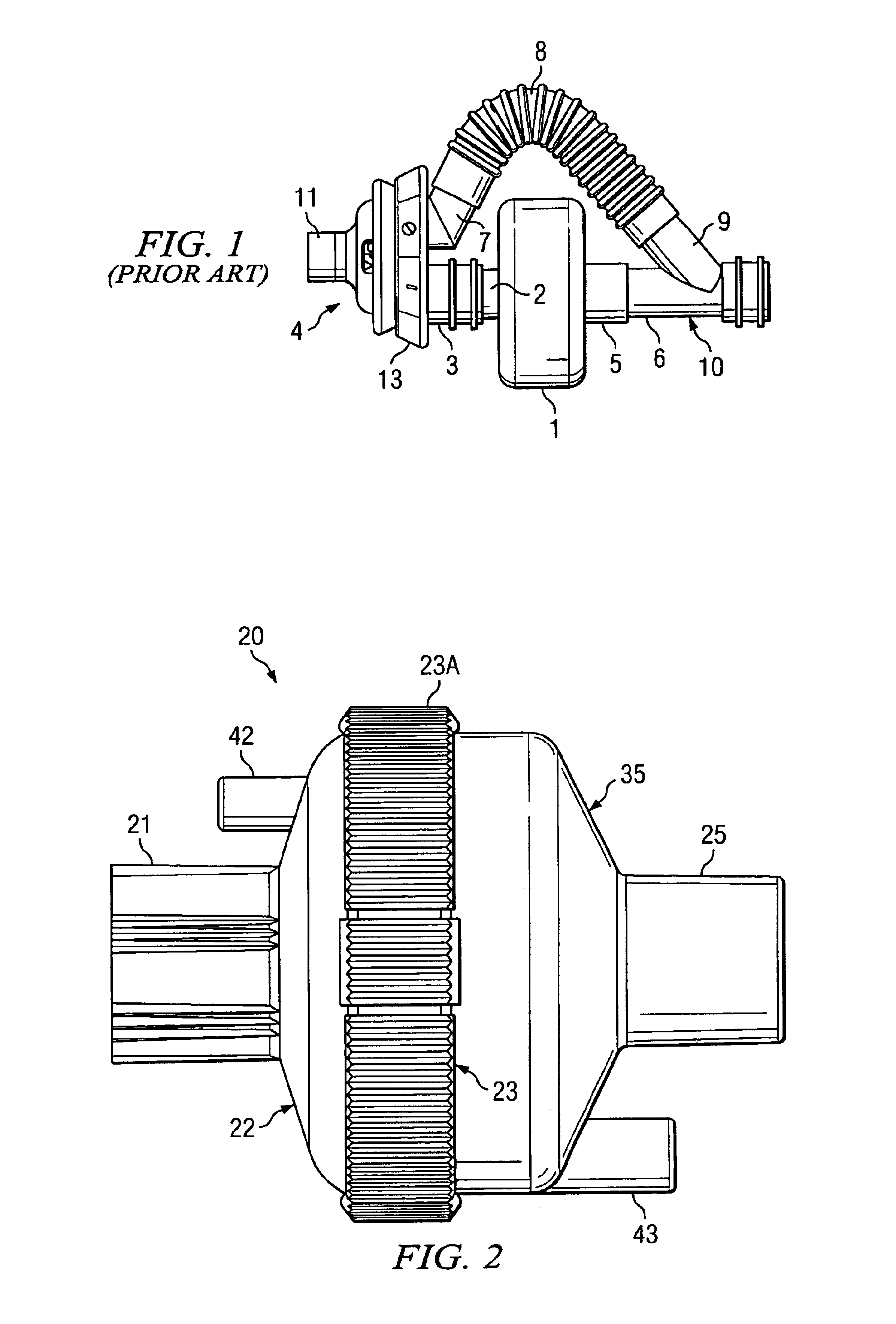 Heat and moisture filter exchanger and method