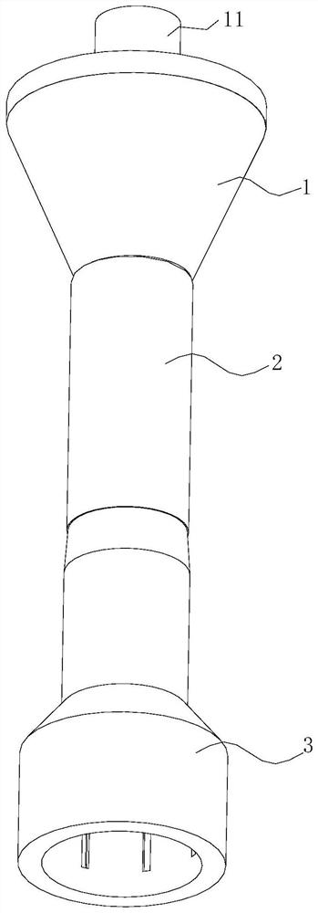 A 3d printing nozzle