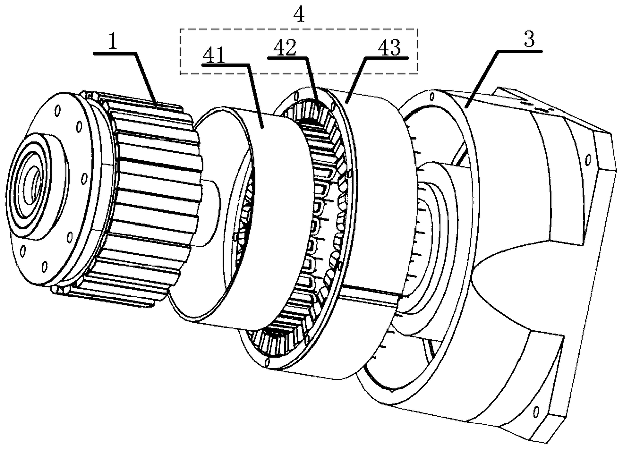 A rotary linear permanent magnet motor