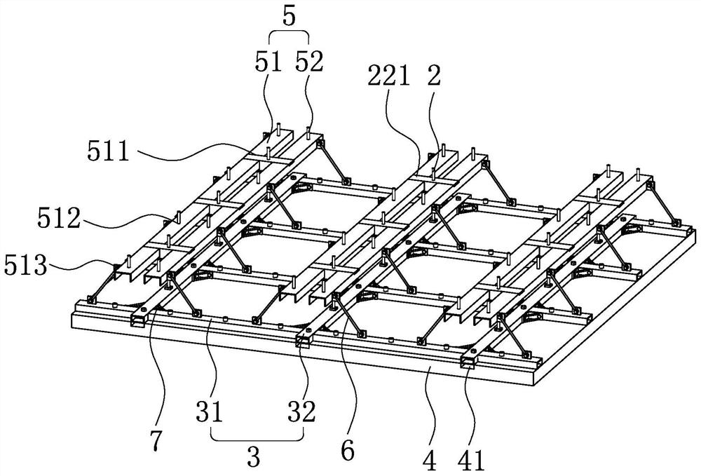 Fabricated feather type suspended ceiling system and construction method thereof