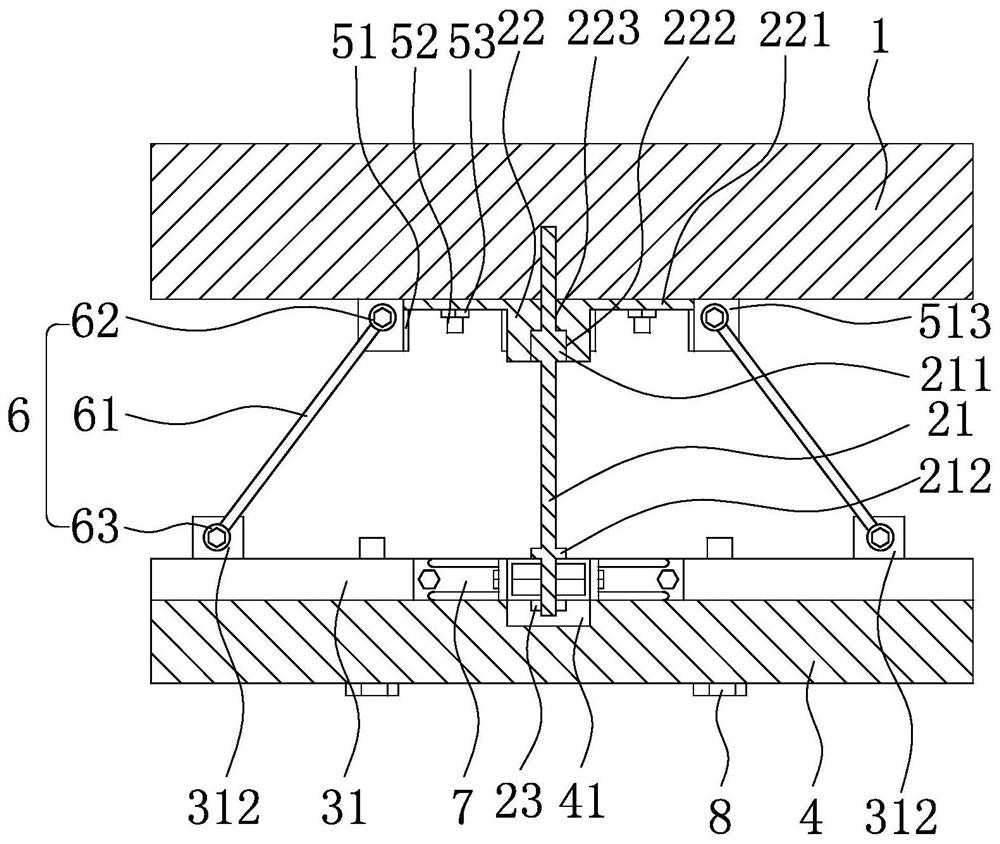 Fabricated feather type suspended ceiling system and construction method thereof