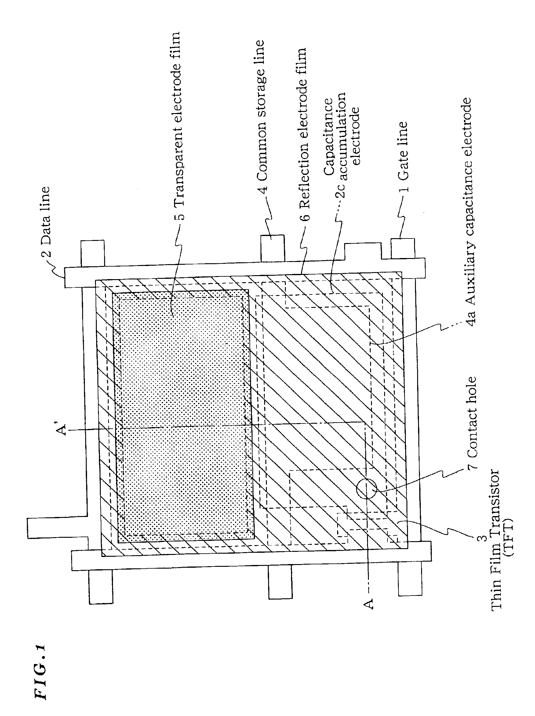 Transflective type LCD and method for manufacturing the same
