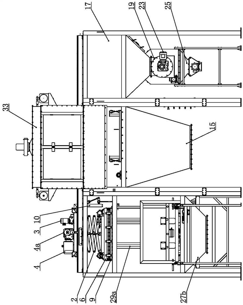 Automatic packaging bag feeding system and automatic feeding method