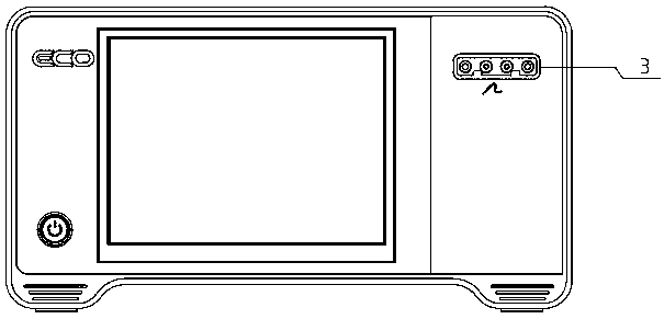 Plasma surgical equipment connector capable of meeting safe creepage distance