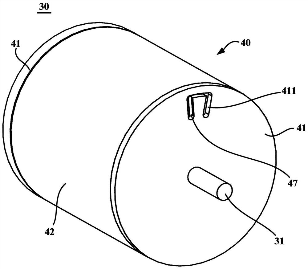 Simple speed-regulating external rotor motor and its constant wind device