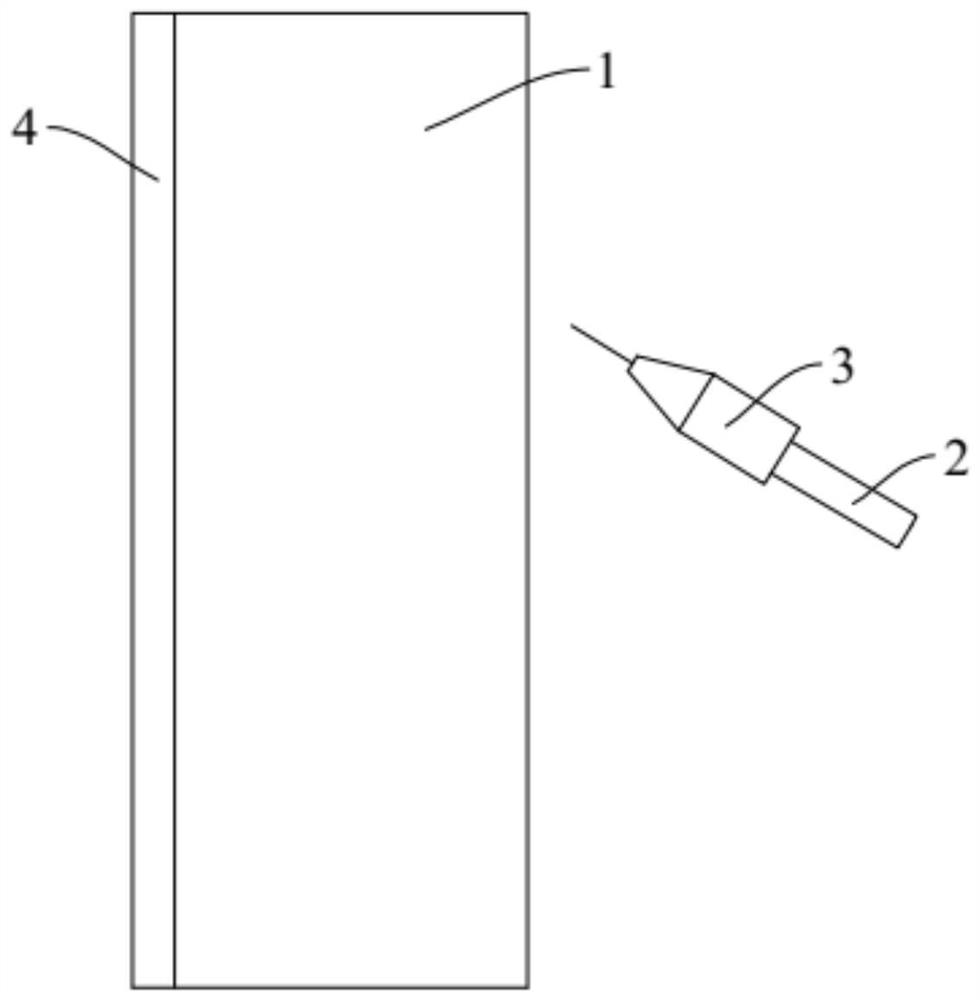 Full-automatic welding method for vertical butt joint of crack arrest steel plates
