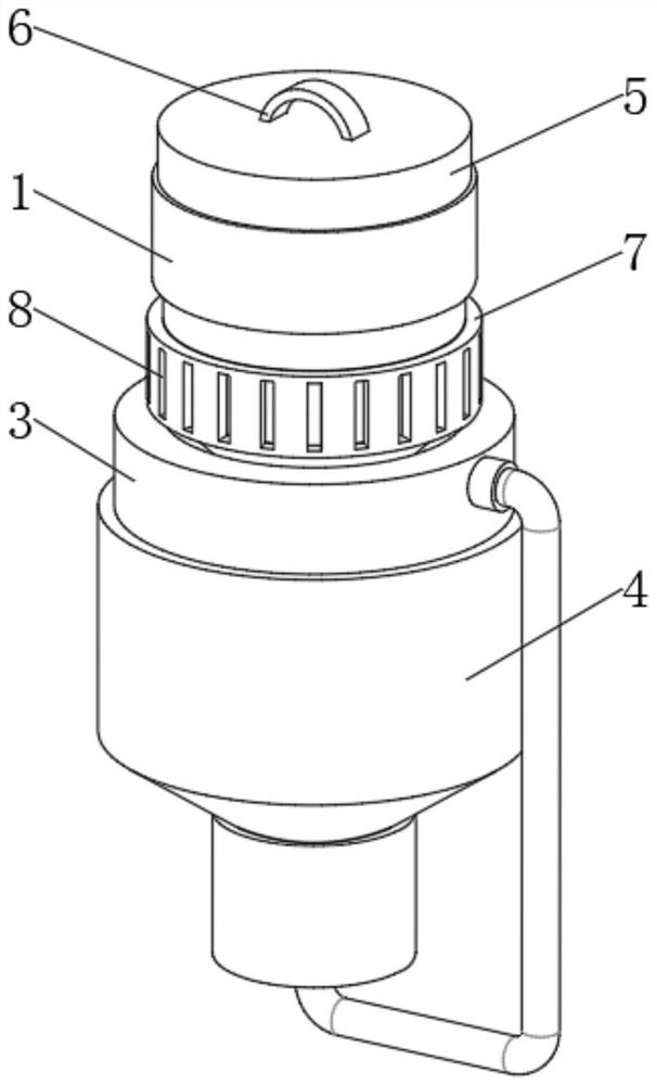 Portable pest trapping device for plant protection