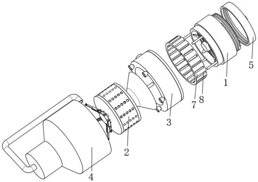 Portable pest trapping device for plant protection