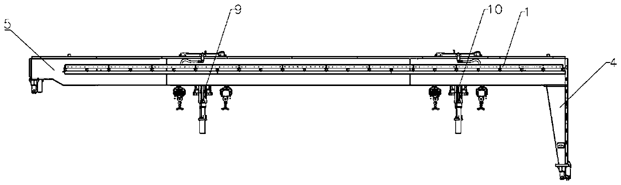 Mounting mechanism for T profiles and application method