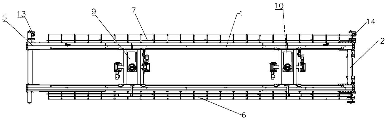 Mounting mechanism for T profiles and application method