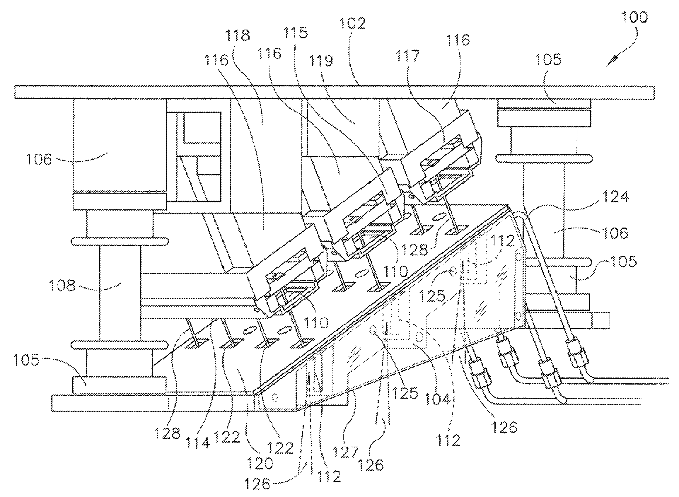 Modular multispot X-ray source and method of making same