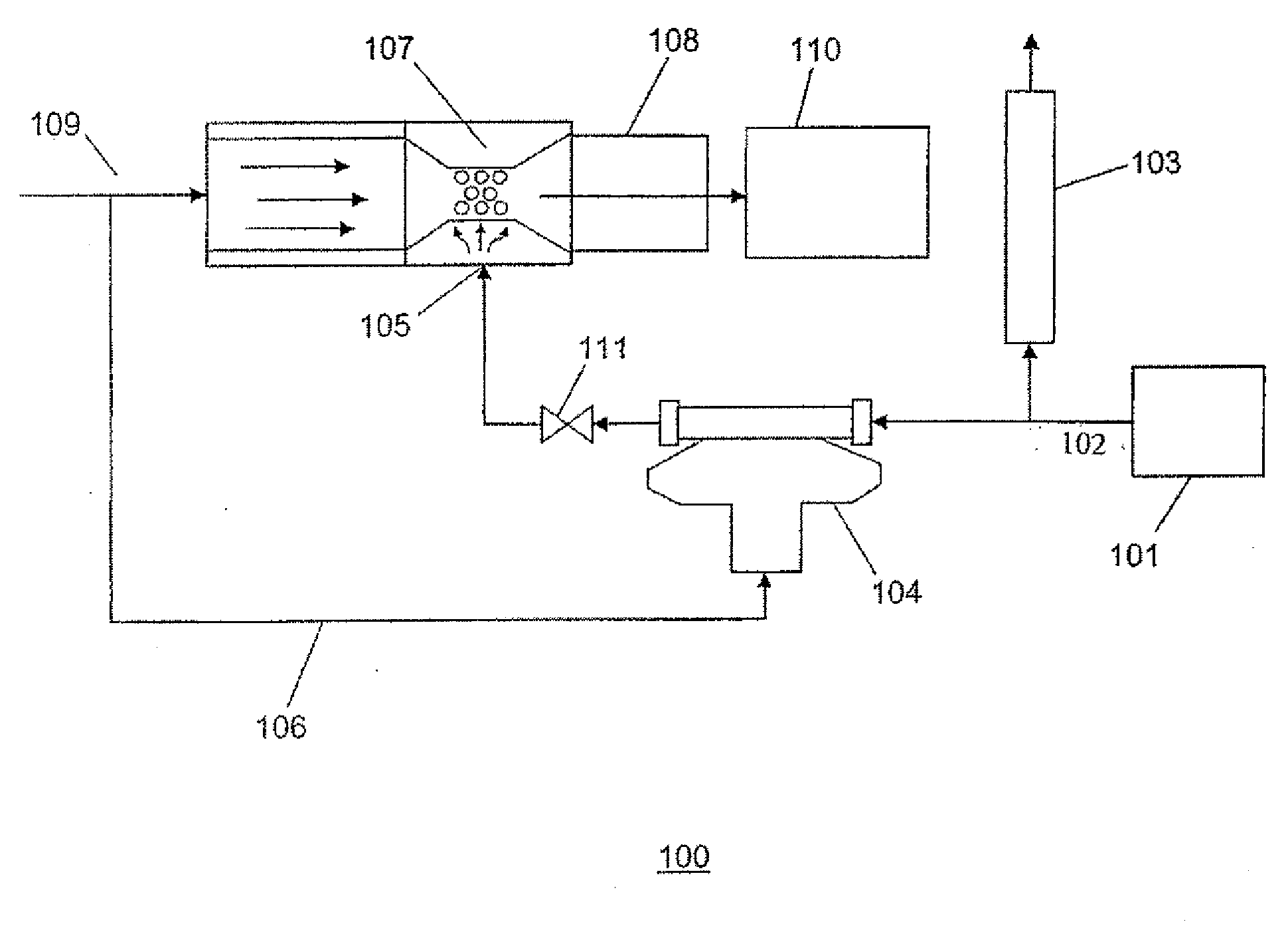 Method and apparatus for supply of low-btu gas to an engine generator